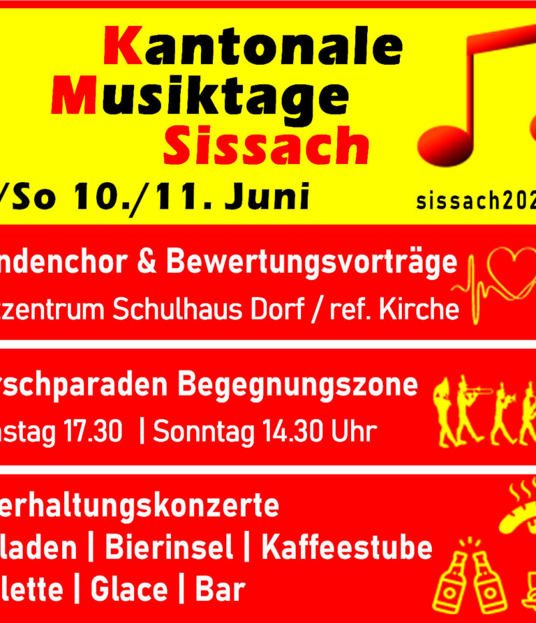 Kantonale Musiktage Sissach 2023