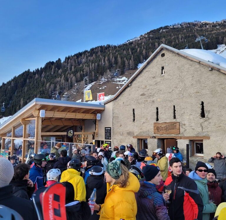Après-Ski Party auf der Rüti Hütte