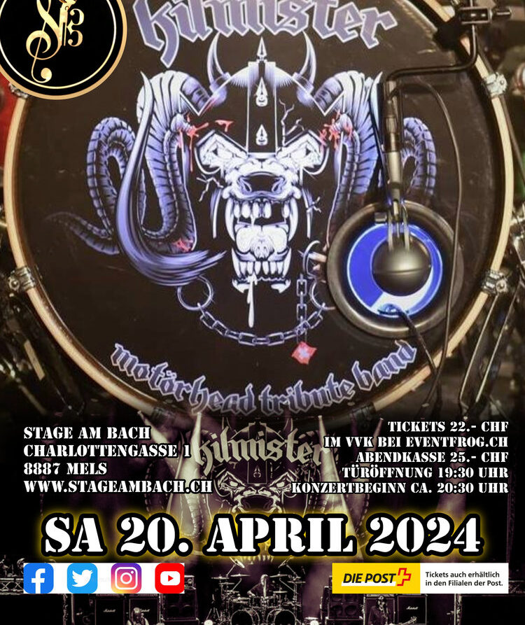 Kilmister - Die authentischste Motörhead-Tribute-Band Europas
