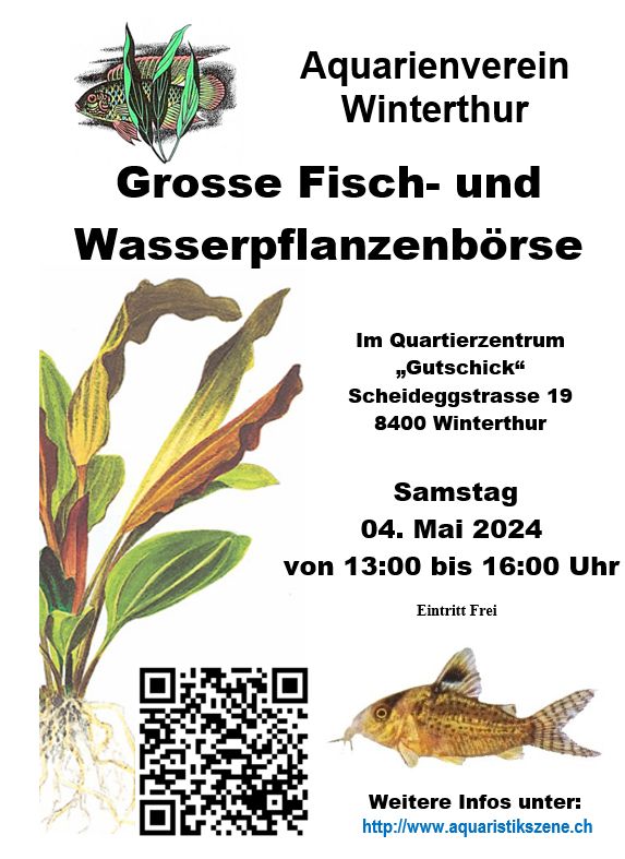 Grosse Ostschweizer Zierfisch- und Wasserpflanzenbörse