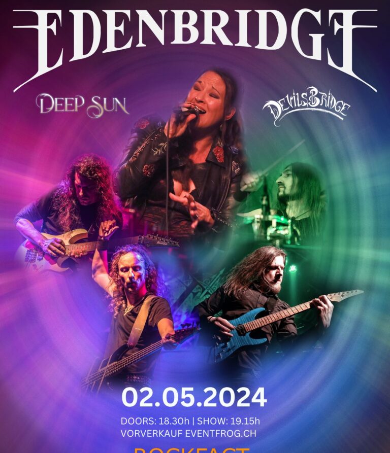 EDENBRIDGE | 25 Years Anniversary Tour mit DEEP SUN & DEVILS BRIDGE